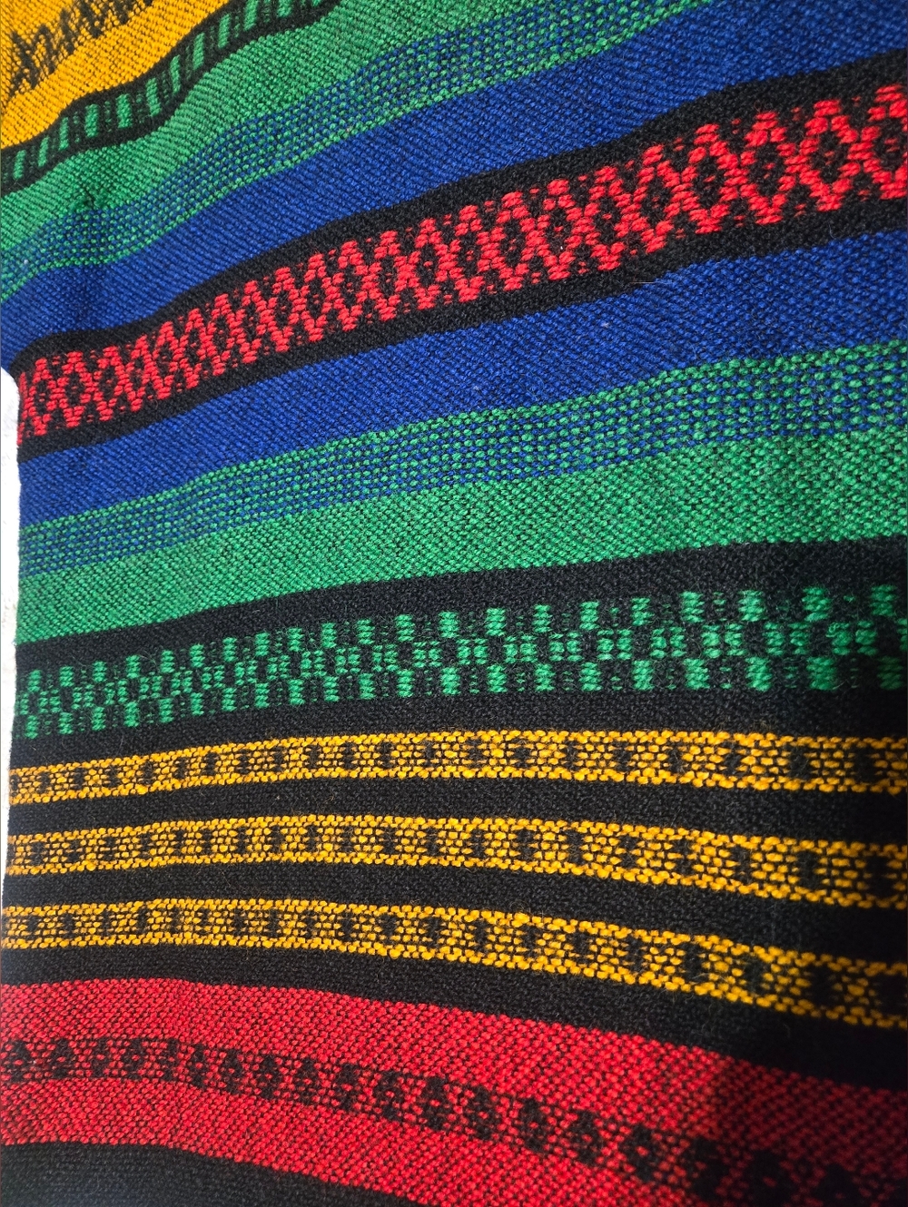 Vintage Handmade Wool Hippie Sweater - Picture 3 of 6